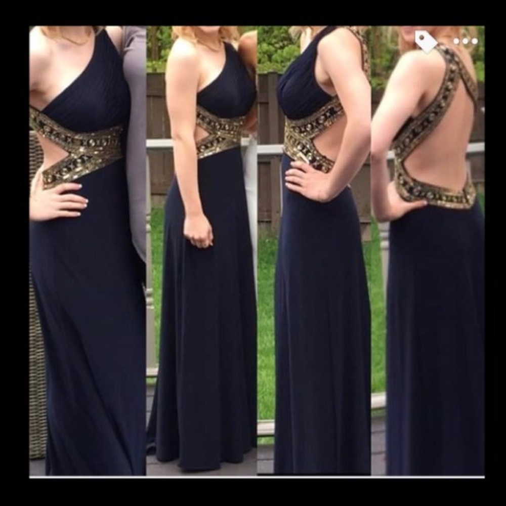 Navy formal dress